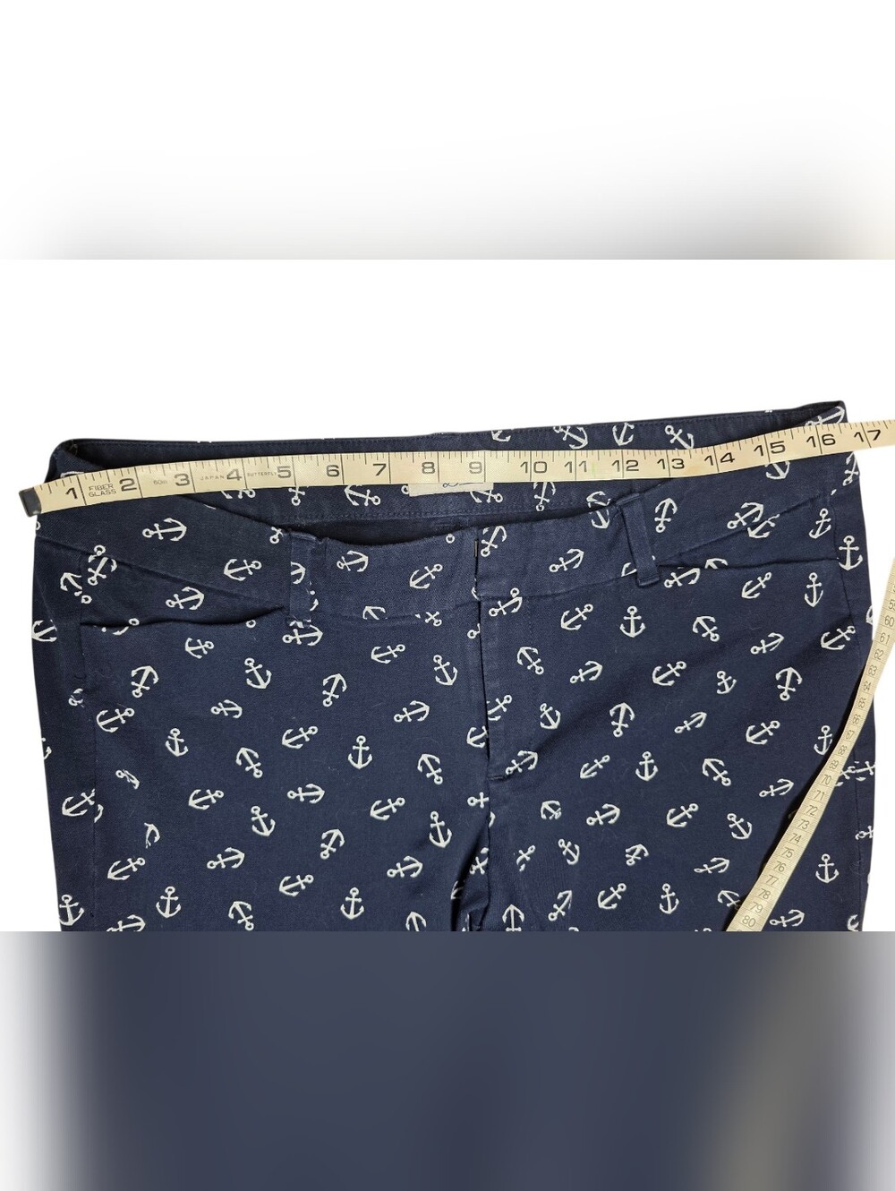 Old Navy Anchor Print Cropped Pants - Picture 4 of 8